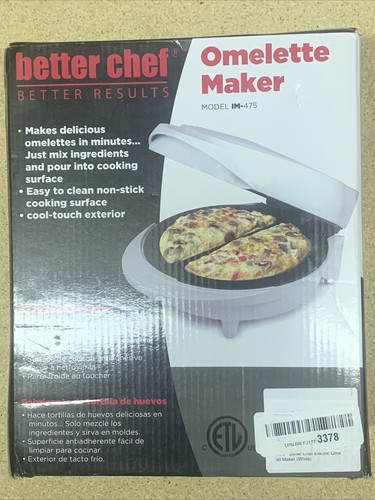 Better chef omelette maker - better,
