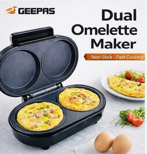 Electric double omelette maker - electric,