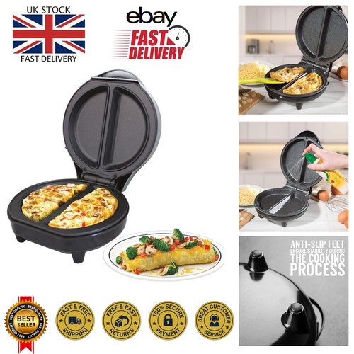 Versatile 750w omelette maker - omelette,