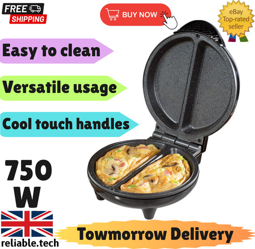 Daewoo dual omelette maker - dual,