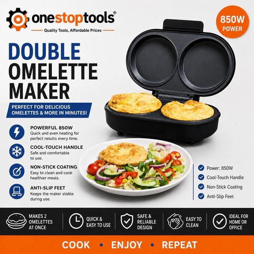Quest dual omelette maker - xl,