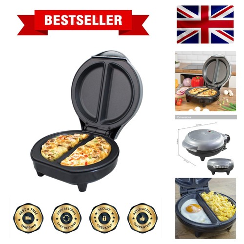 Dual omelette maker electric - omelette,