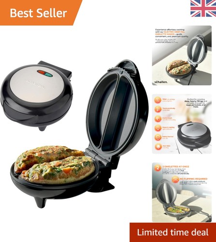 Black electric omelette - black,