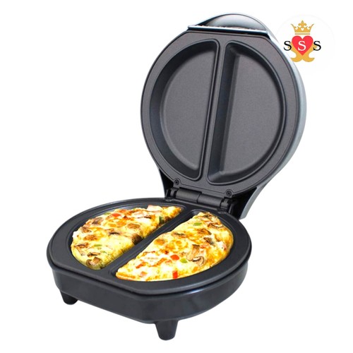 Dual omelette maker - omelette, electric