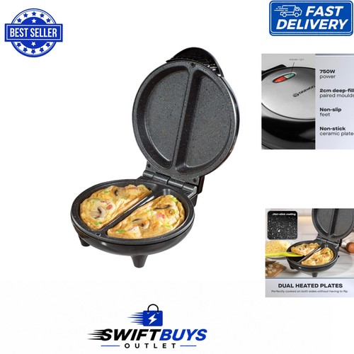 Compact 750w omelette maker - 750w,